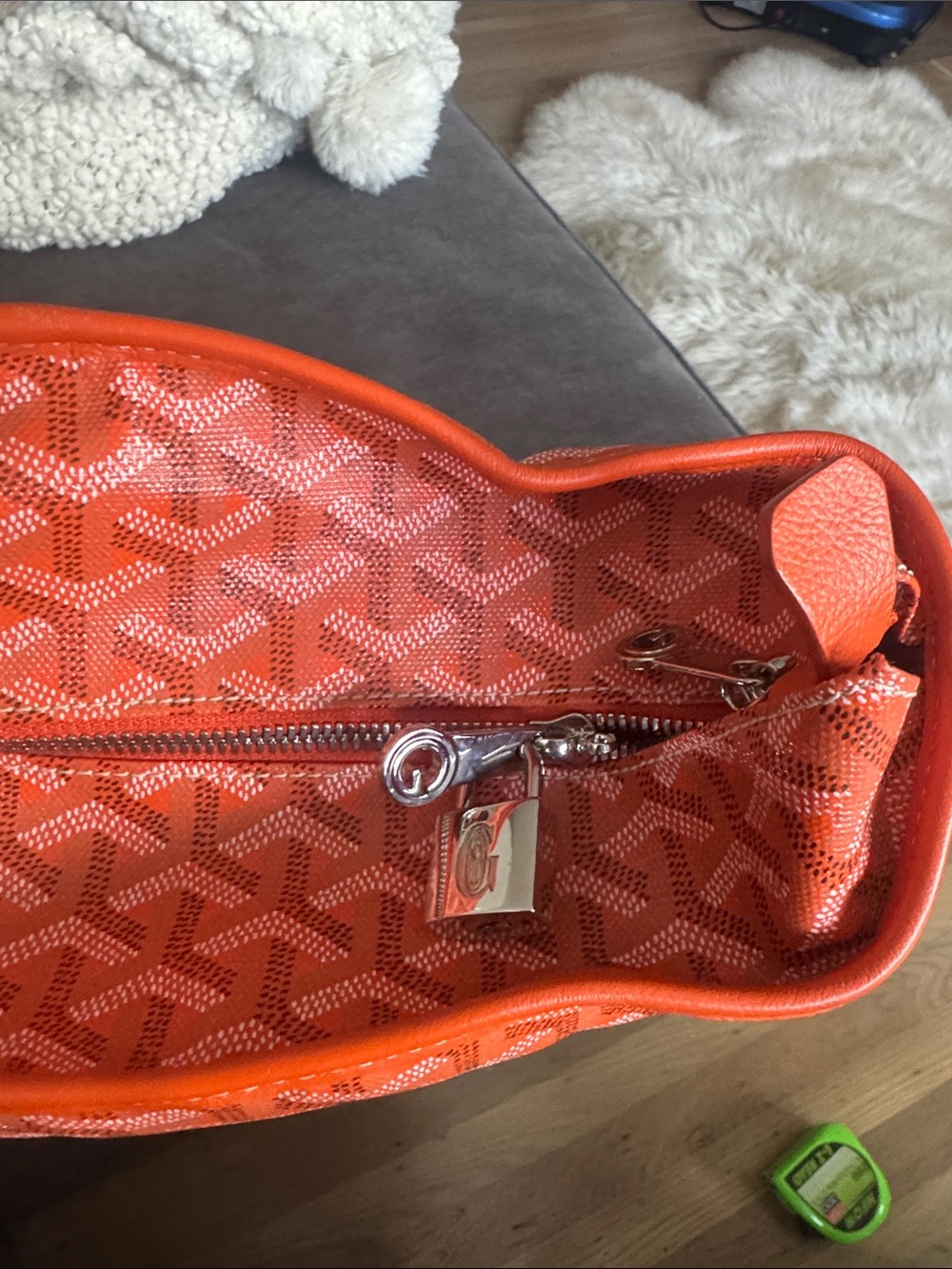 Authentic Goyard Bowling 55- Orange - Picture 2 of 12